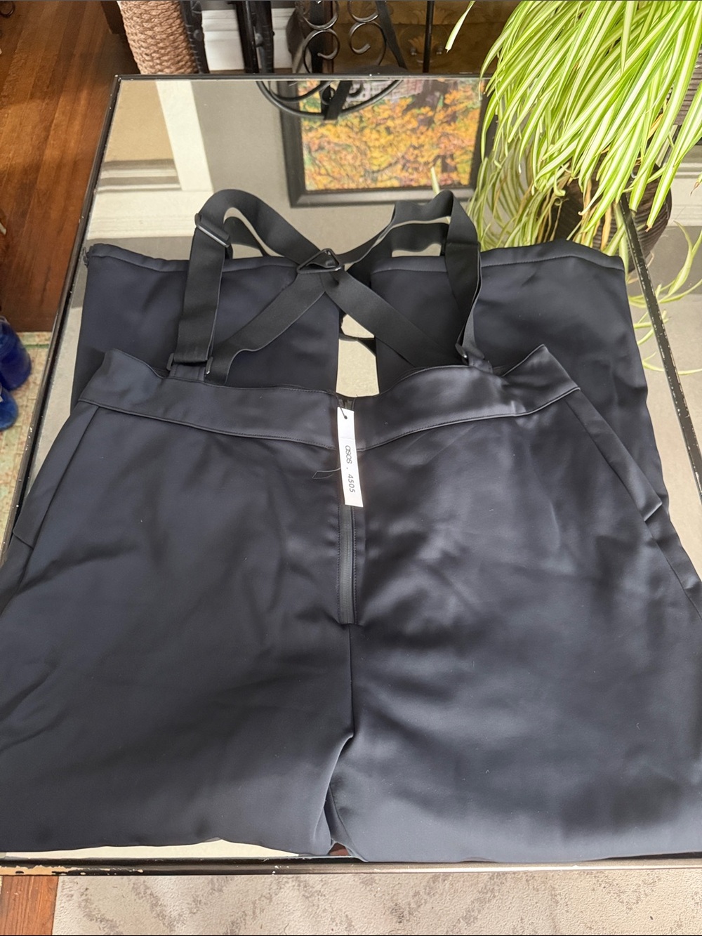 NEW ASOS Snow & Ski Soft Shell Water Repellent Pants With Suspenders,Women’s 20